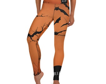 Halloween Yoga Leggings: Printed Women's Activewear