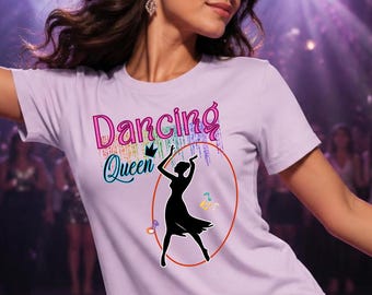 Dancing Queen T-Shirt – Retro 70s Disco Music Lover Tee