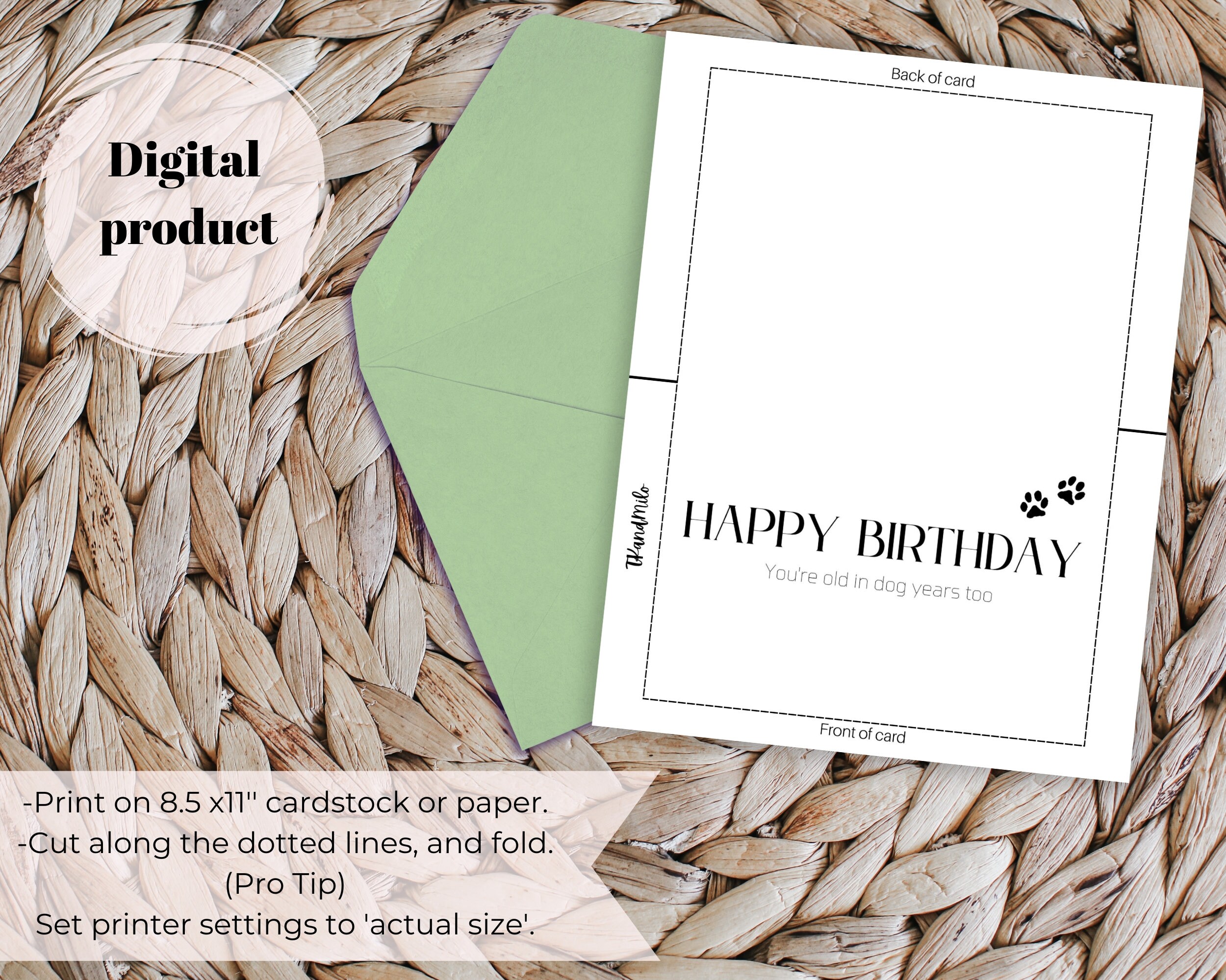 Funny Happy Birthday Card for Dad Jokes for Family Printable 5x7 ...