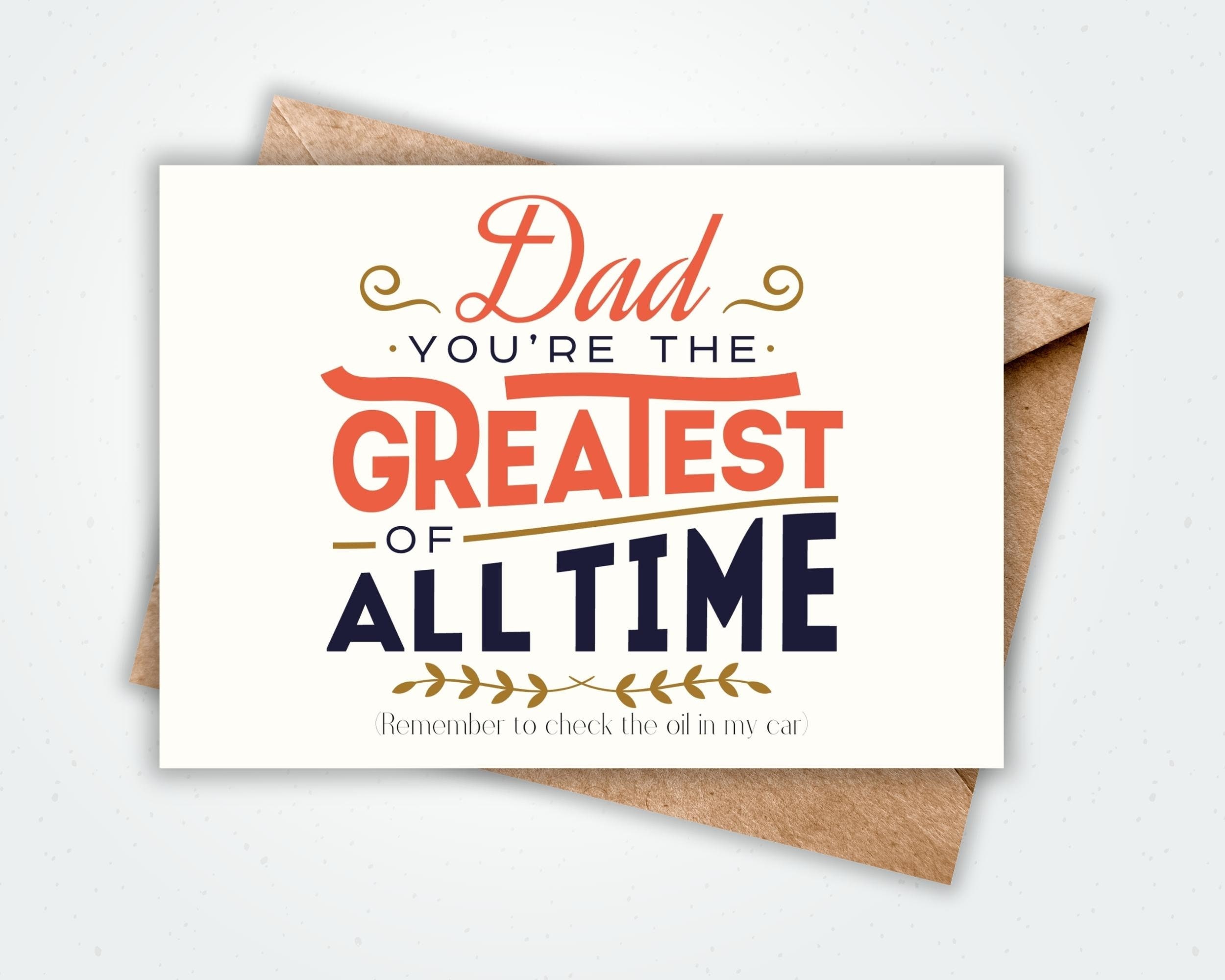 Funny Happy Fathers Day Card, Printable Funny Happy Fathers Day Card