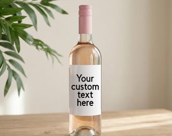 Custom Wine Label Gift | Personalized Bottle Label for Any Occasion