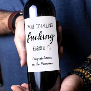 Cadeau de travail amusant, cadeau de remerciement pour un collègue, humour au bureau, cadeau de promotion de la retraite, meilleure amie du travail, cadeau de nouvel emploi, cadeau pour lui, étiquette de vin