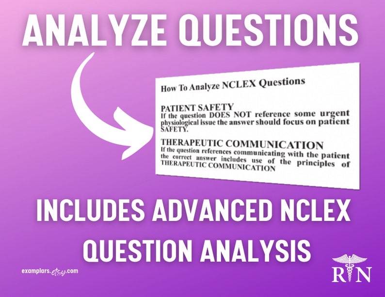 NCLEX Flash Cards Prep and Study Plan 300 Q&A 4 Cheat Sheets Head to