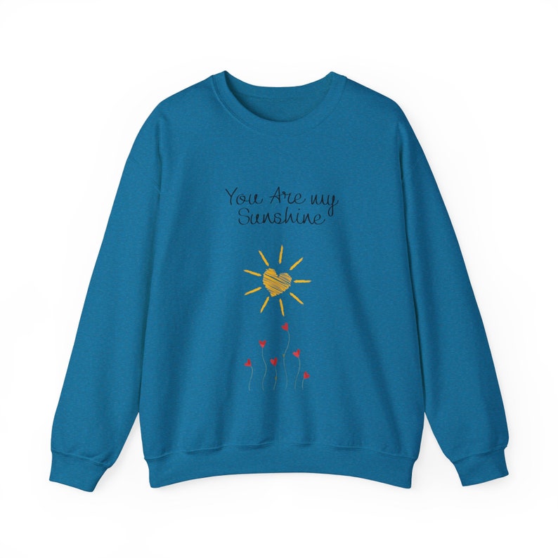 Valentine's day gift, sunshine lover gift, college student, girlfriend gift, nature lover gift, Sweatshirt image 3