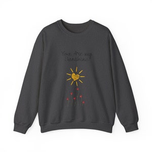Valentine's day gift, sunshine lover gift, college student, girlfriend gift, nature lover gift, Sweatshirt image 4
