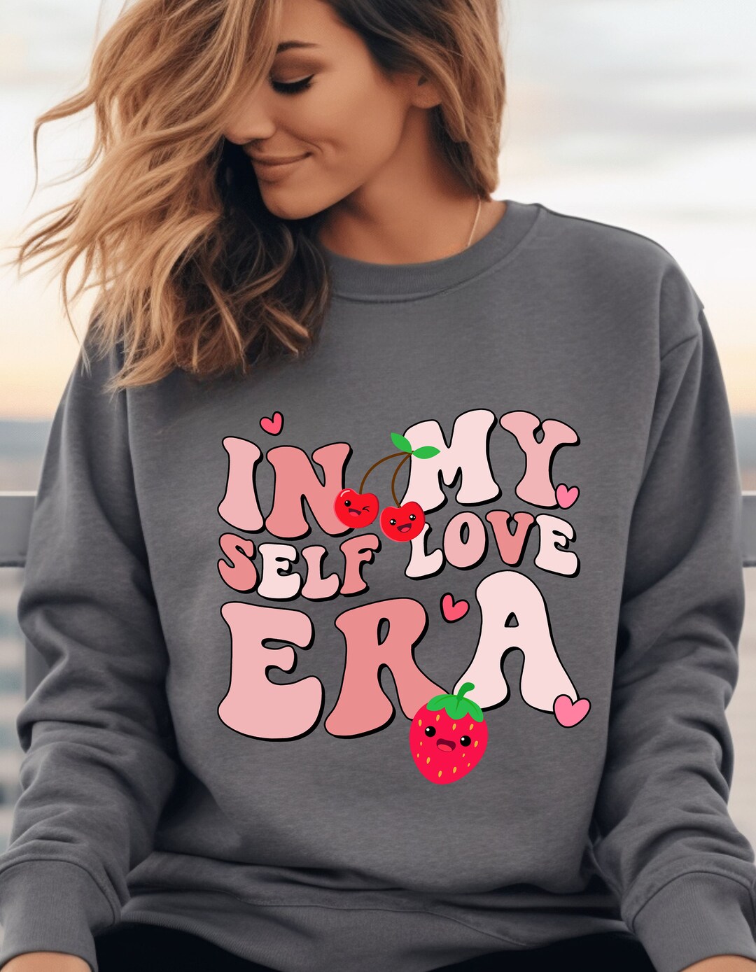 SELF LOVE CLUB - IN MY HEALING ERA SWEATSHIRT main image 0