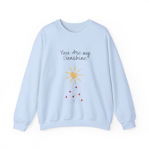 Valentine's day gift, sunshine lover gift, college student, girlfriend gift, nature lover gift, Sweatshirt image 6