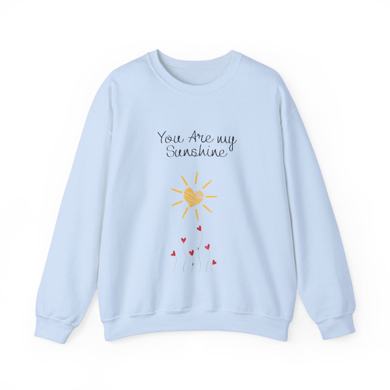 Valentine's day gift, sunshine lover gift, college student, girlfriend gift, nature lover gift, Sweatshirt image 6