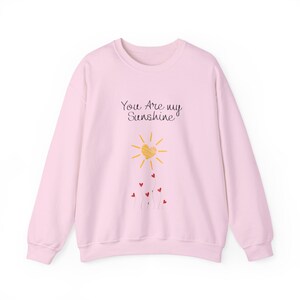 Valentine's day gift, sunshine lover gift, college student, girlfriend gift, nature lover gift, Sweatshirt image 7