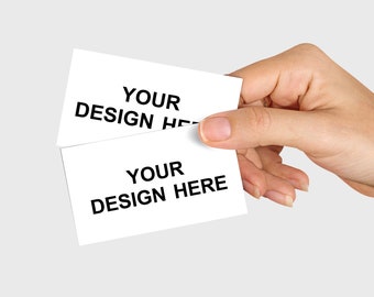 Stand Out Professionally: Personalized Custom Business Cards for Your Unique Brand Identity