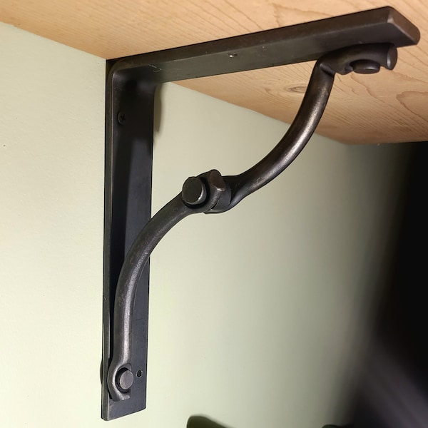 Shelf Bracket - Forged Modern Industrial