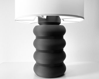 Santi Lamp, lamp shade, Modern Table Lamp as a Desk Lamp for Modern Home Office Decor, e26 e27 bulb