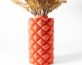Vase Kani imprimé en 3D fabriqué à la main