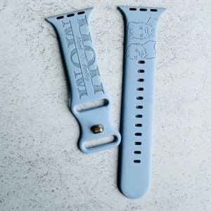 Mom Engraved Apple Watch Band Photo + Name(s) fit all Series 1 2 3 4 5 6 7 8 9 SE 1 2 3 Gen Watches, Gift for Mom
