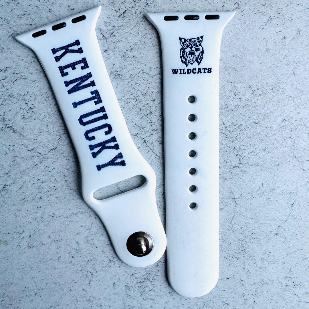 Kentucky Wildcats Apple Watch Band Engraved Silicone Strap Etsy kentucky-wildcats-apple-watch-band-engraved-silicone-strap-etsy