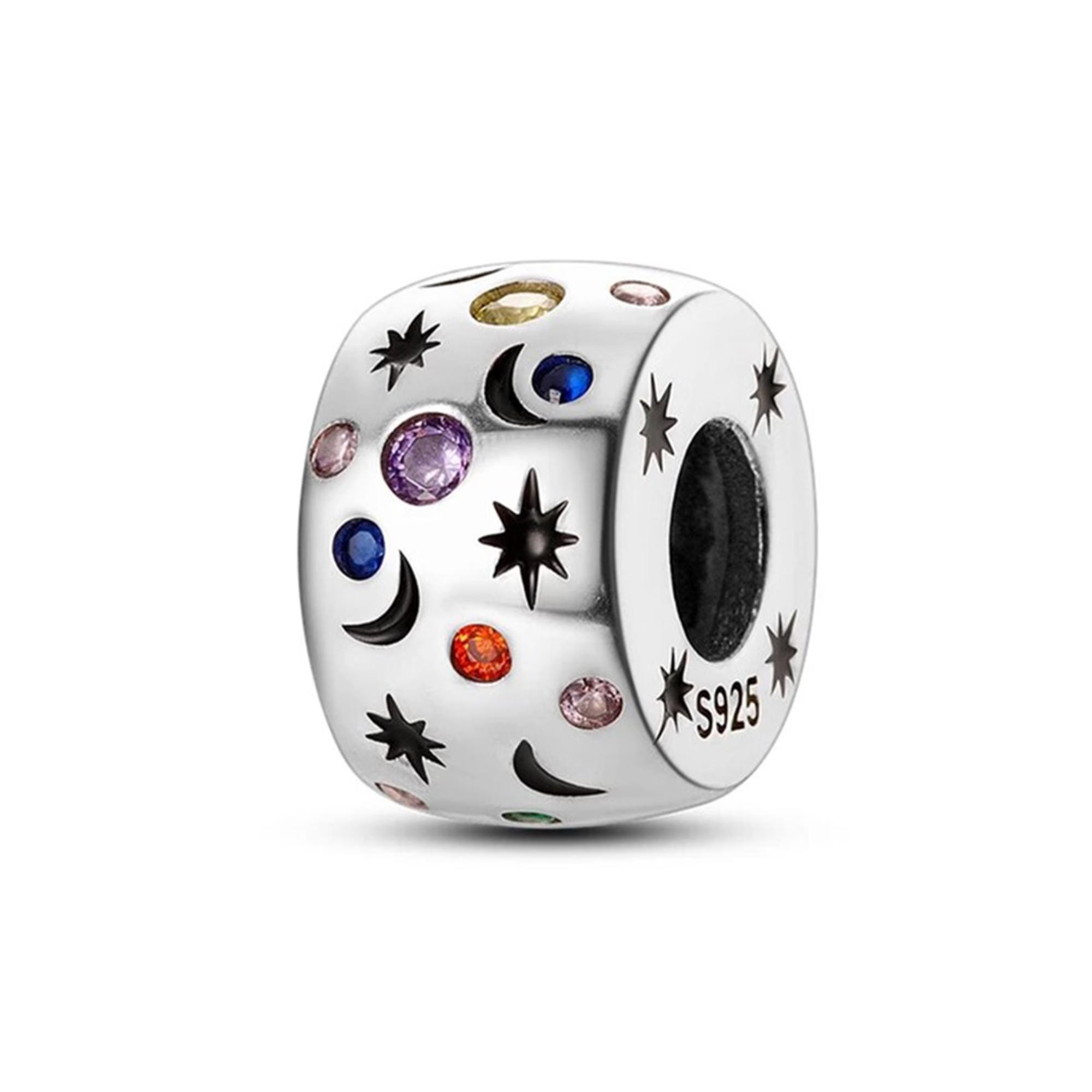PANDORA ブレスレット スターチャーム付き シルバー925 パンドラブレスレット用ギャラクシースタースターリングシルバー