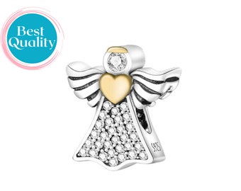Sterling Silver Angel Charm for Pandora Bracelet