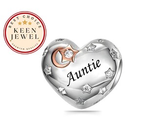 Perlina Europea A Forma Di Cuore Xanadu Designs – Regalo Per Bambini E Amici
