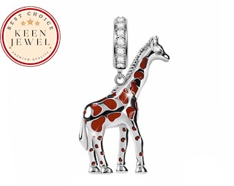 Giraffe charme voor Pandora armband