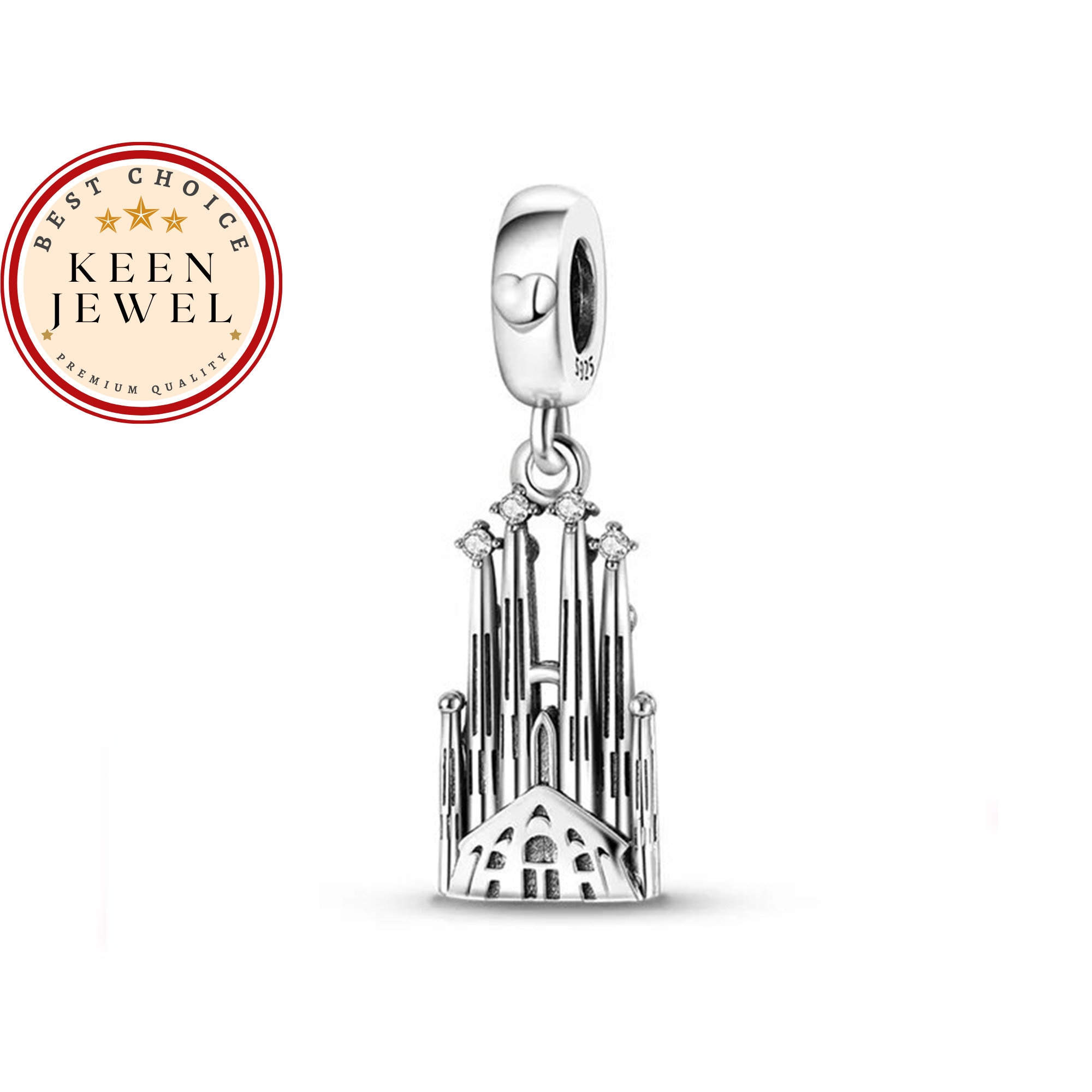 サグラダ・ファミリア チャーム: バルセロナ ガウディ アート、Pandora