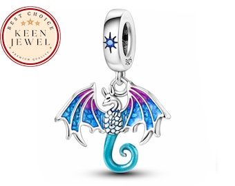 Dragon Charm for Pandora Bracelet , 100% Genuine 925 Sterling