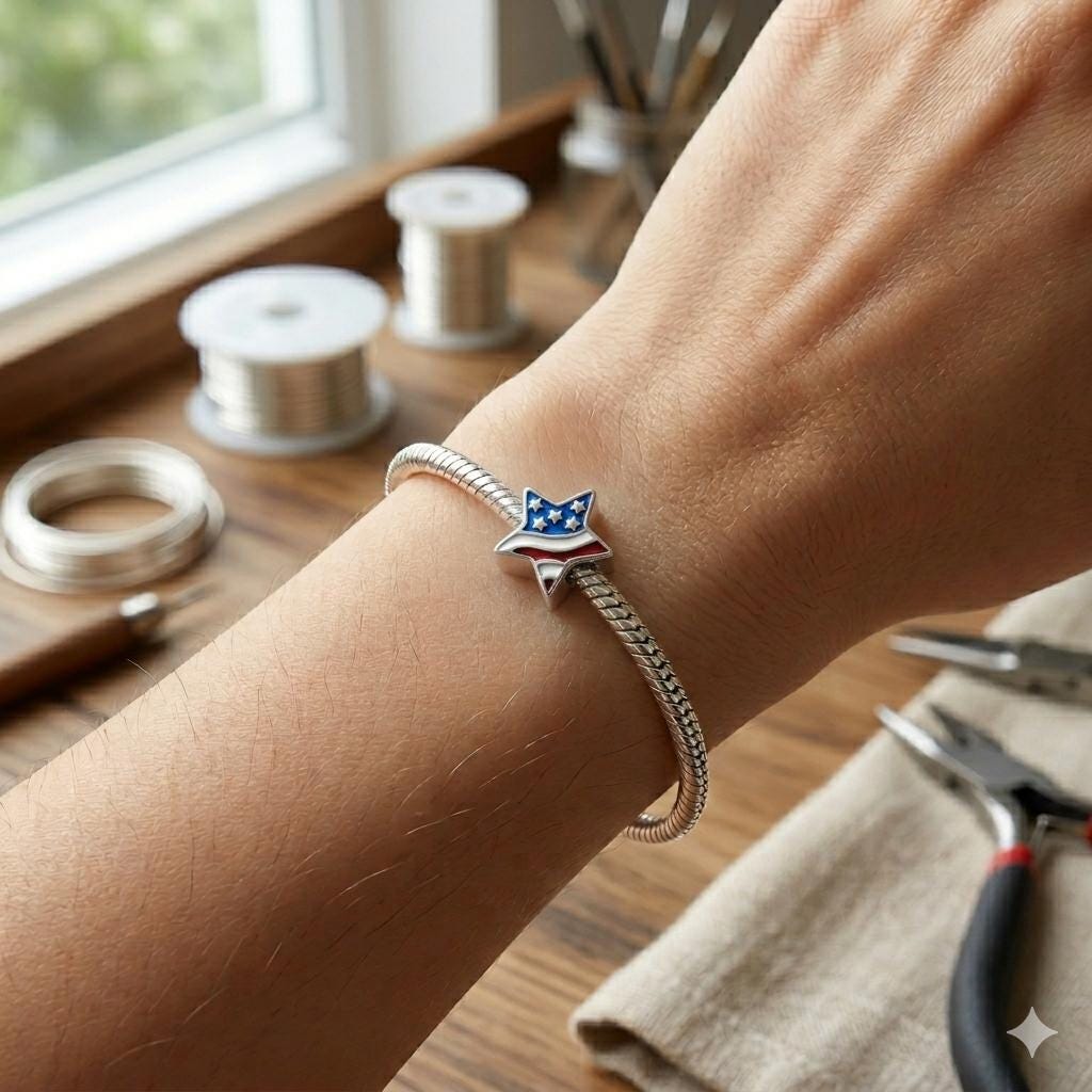 Pandora us charm - Etsy 日本