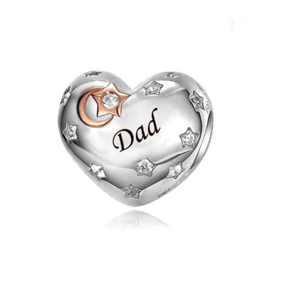Pandora dad heart charm deals