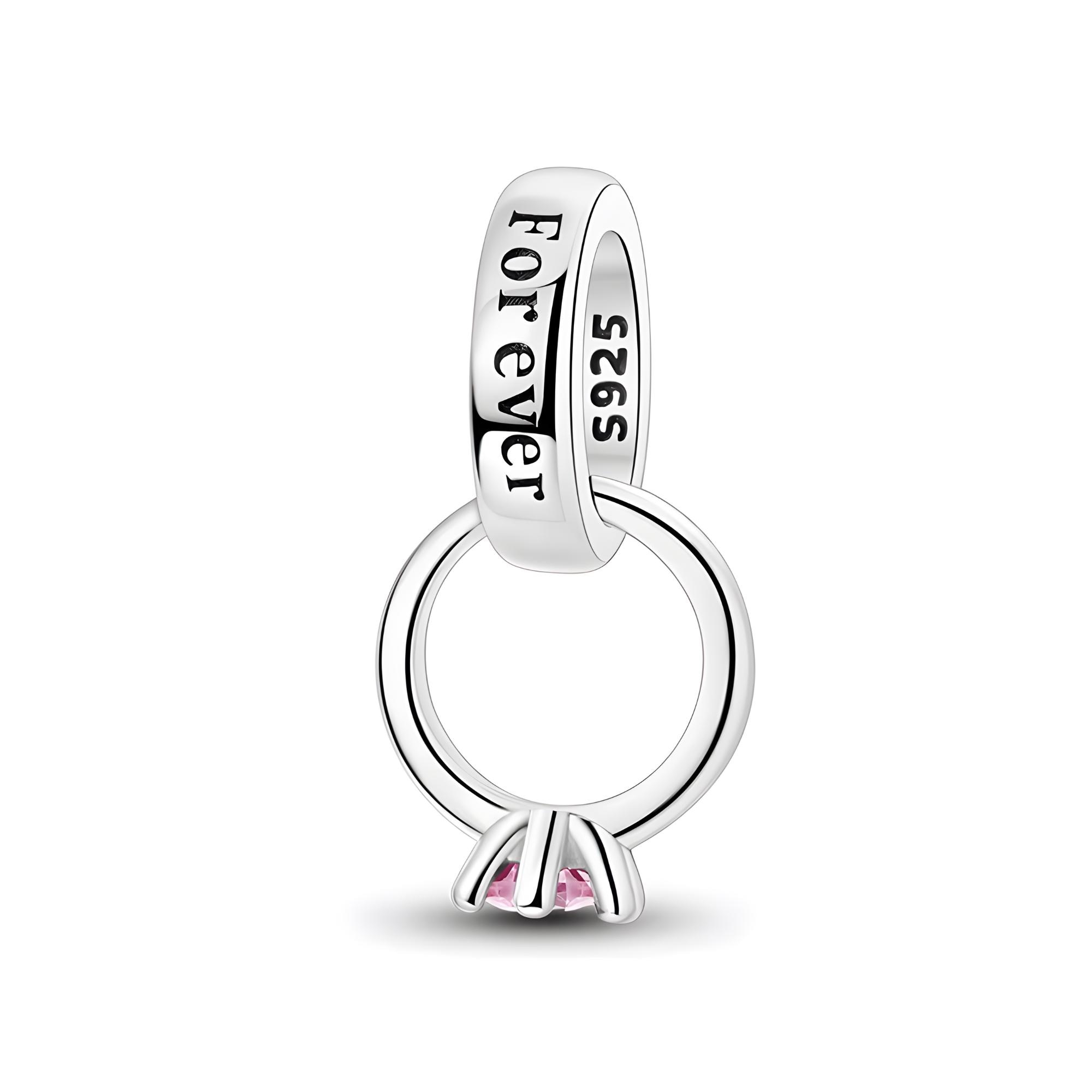 Anello 2025 Anello Pandora Migliore Amica Charm Pandora Fiocco Di