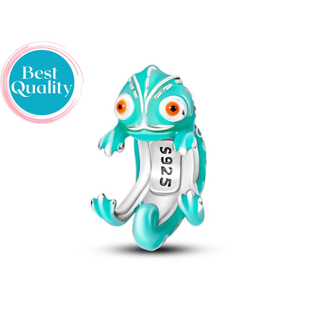 Chameleon Charm for Pandora Bracelet Color Changing Chameleon Etsy