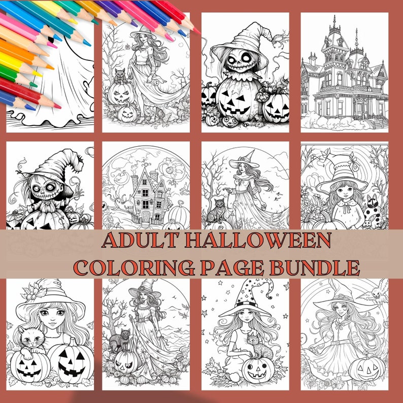 Adult Halloween Coloring Pages - Il 794xN.5339700331 Otj9 