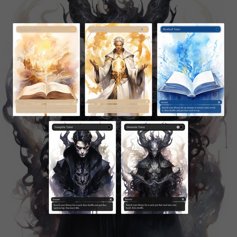 MTG EDH Staples Pack Essential Tutors Pack / Premium MTG Etsy UK