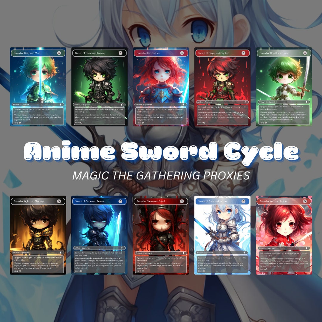 Buy Mtg Anime Online In India  Etsy India