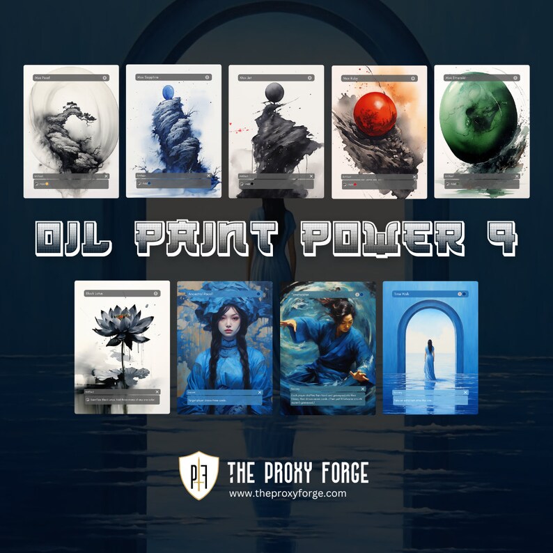 MTG Essentials Proxies Power 9 / MTG Inspired / Proxy / Commander