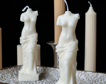 Venus candle, Lady candle, Goddes candle, Soy candle, Shaped candle, Sculptured candle, Gift idea, Statue candle, Bust candle, Aesthetic