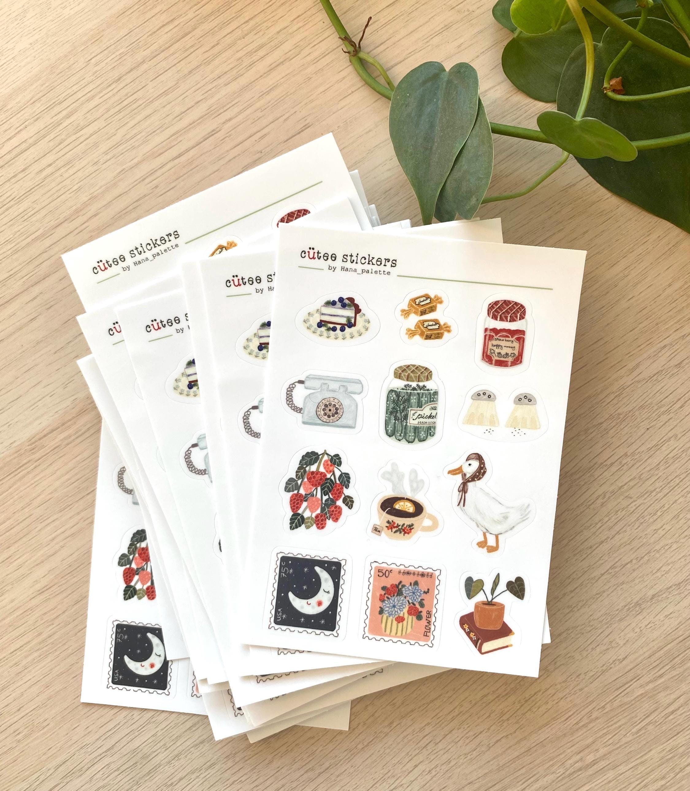 Cozy Sticker Sheet, Sticker Sheet, Journal Stickers, Cute Stickers ...