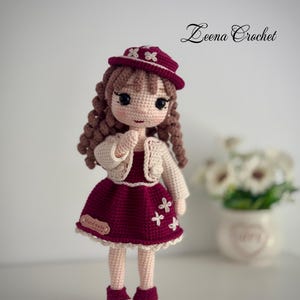crochet doll, cute amigurumi gift, special gift, handmade doll, finished yarn doll, handmade doll for sale