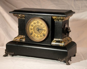 Antique E.N. Welch Mantle Clock - Kodak Model