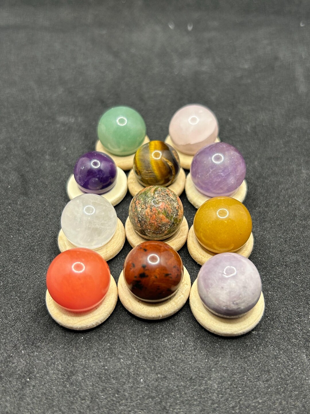 Mini Crystal Spheres - Etsy