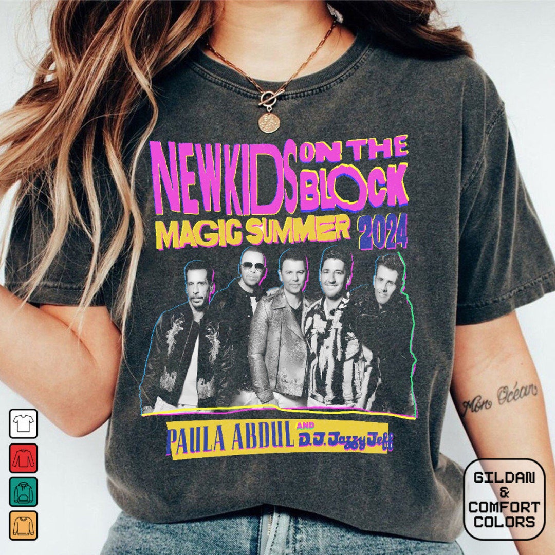NKOTB Shirt, New Kids on the Block Shirt, NKOTB Group Concert Shirt