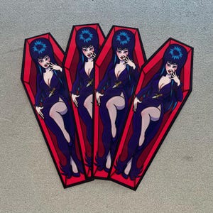 Marcapáginas de plástico Elvira, Señora del Ataúd Oscuro