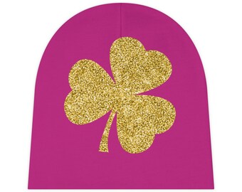 Bonnet bébé Shamrock Gold (AOP)