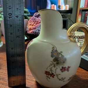 Antique Royal Worcester Blush Ivory Jug Rd No. 29115 #1094