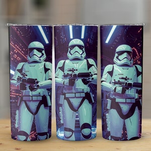 Star Wars Stormtrooper 20oz Tumbler Sublimation Design (PNG, Digital Download)