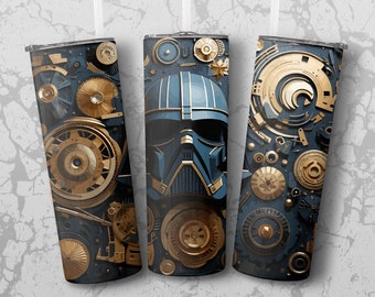 Diseño de sublimación de vaso flaco de Star Wars de 20 oz, envoltura recta y cónica, envoltura de vaso, vaso png, descarga instantánea