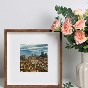Home Decor Gift NYC Skyline View from Midtown Skyscraper - High-Resolution Digital Wall Art Download