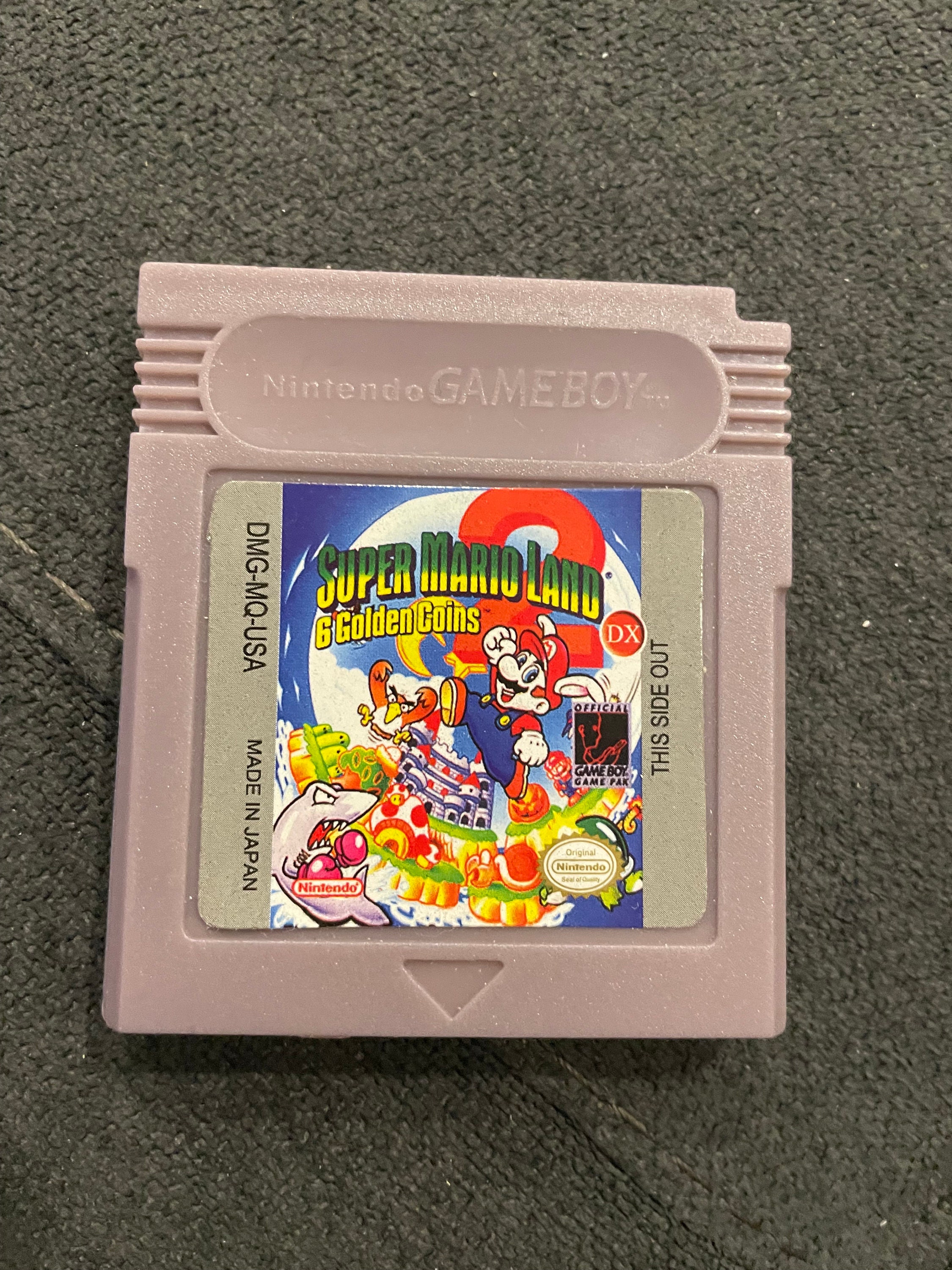 Super Mario Land 2 6 Golden Coins DX Nintendo Game Boy Etsy