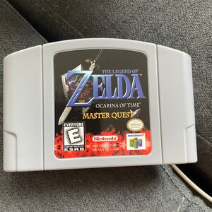 Ocarina of Time or Ocarina of Time Master Quest 64 Bit Game