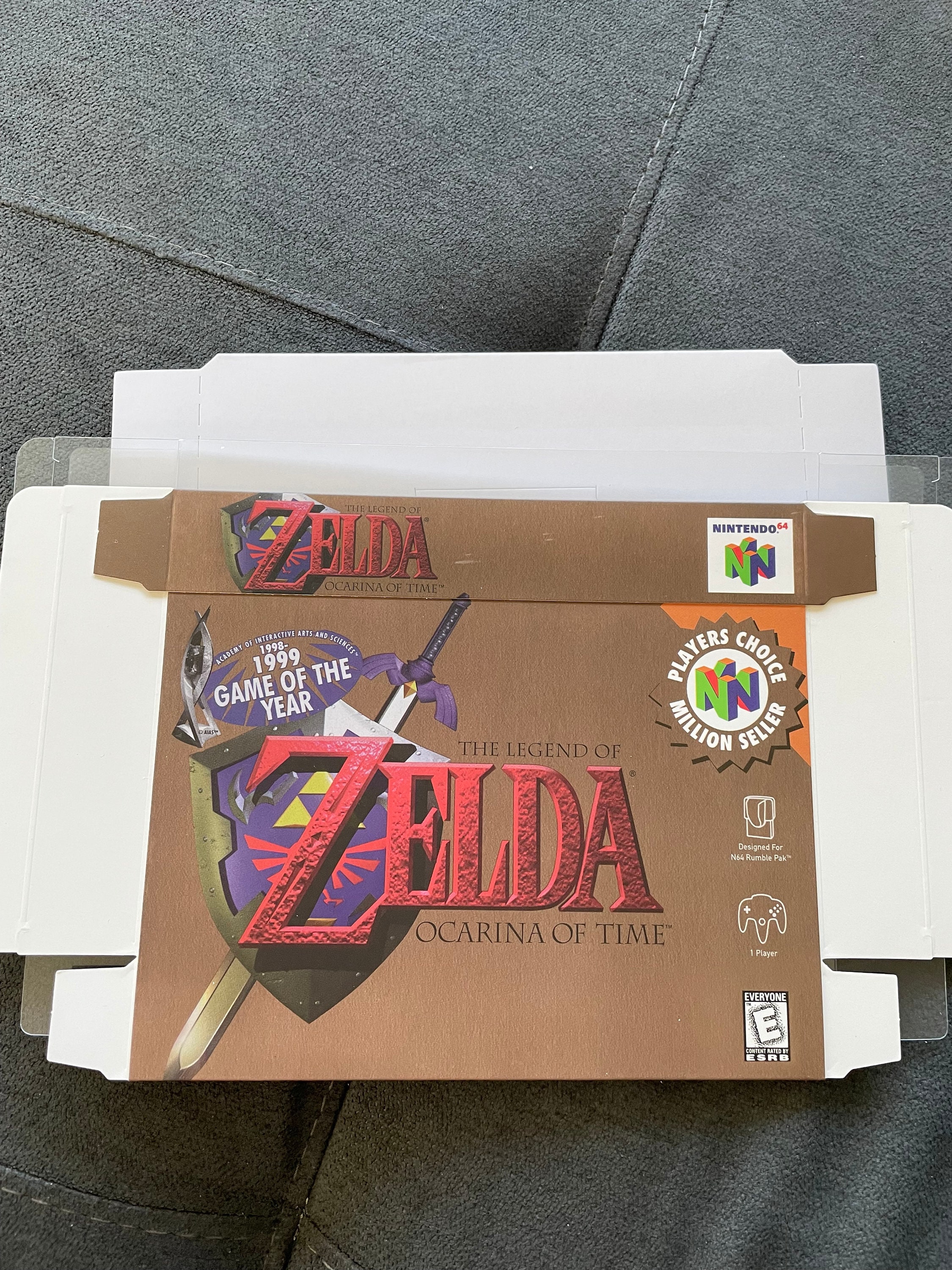 Legend of Zelda: Ocarina of Time (Nintendo 64, 1998) for sale