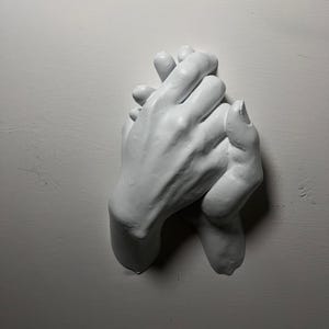 True Love - Scultura da Parete Mani Unite - Arte Tridimensionale Amore Incondizionato afbeelding 3