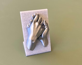 Mini desk sculpture (bas-relief) – "True Love, Unconditional Love"